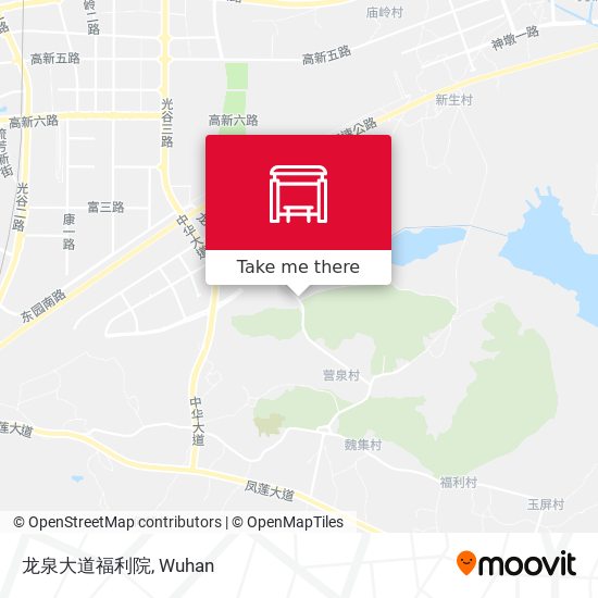 龙泉大道福利院 map