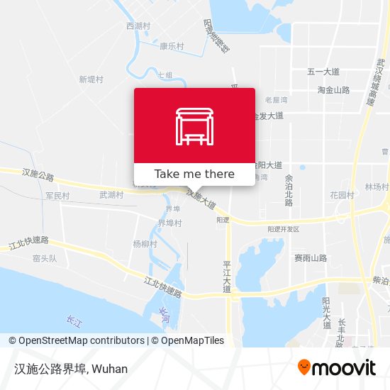 汉施公路界埠 map
