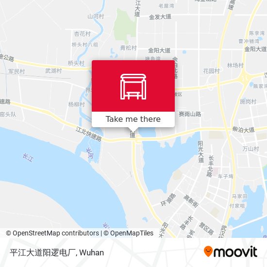 平江大道阳逻电厂 map