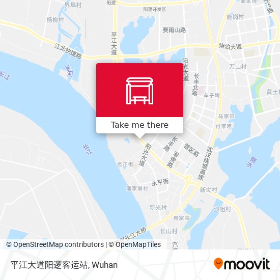 平江大道阳逻客运站 map