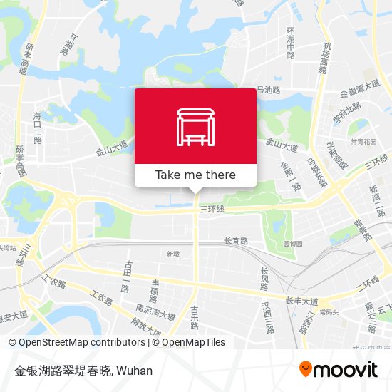 金银湖路翠堤春晓 map