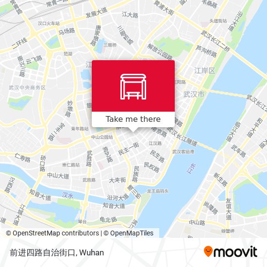 前进四路自治街口 map