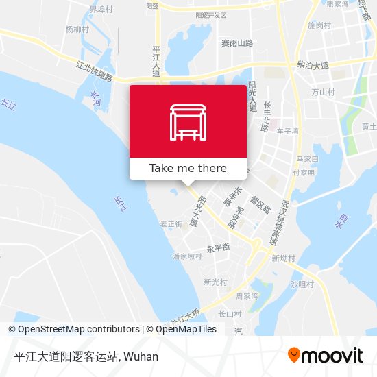 平江大道阳逻客运站 map