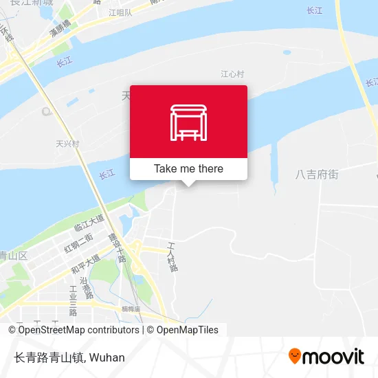 长青路青山镇 map