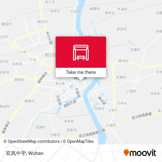 双凤中学 map