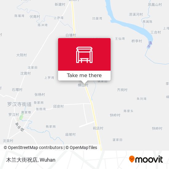 木兰大街祝店 map