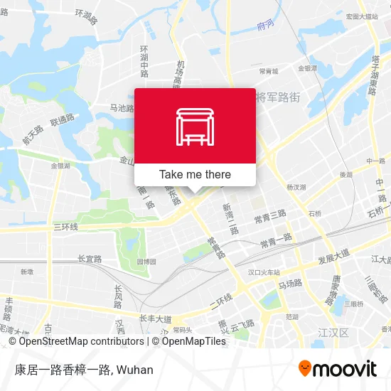 康居一路香樟一路 map