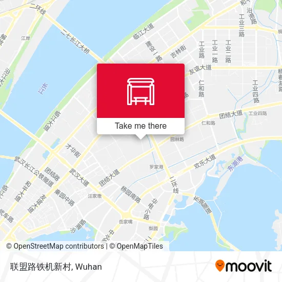 联盟路铁机新村 map