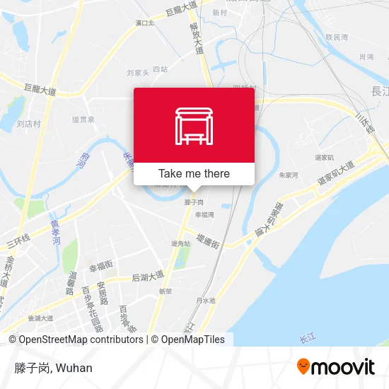 滕子岗 map
