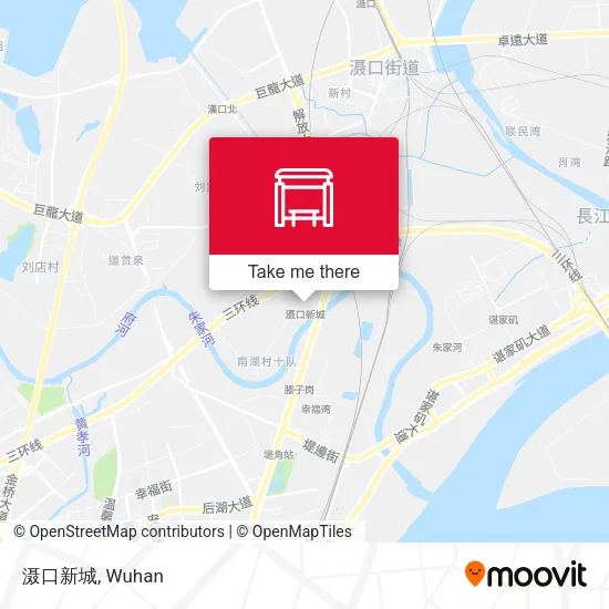 滠口新城 map