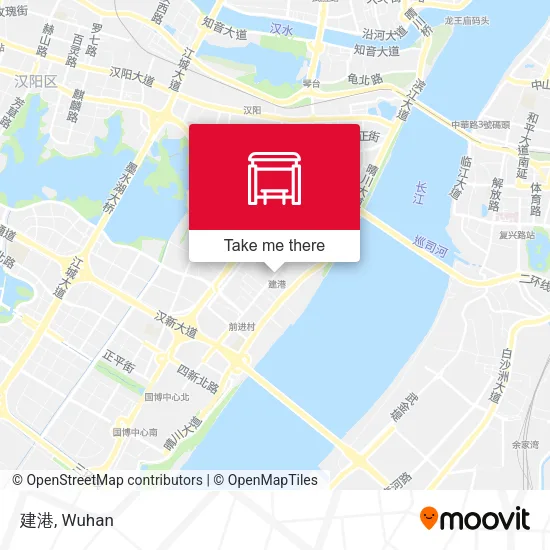 建港 map