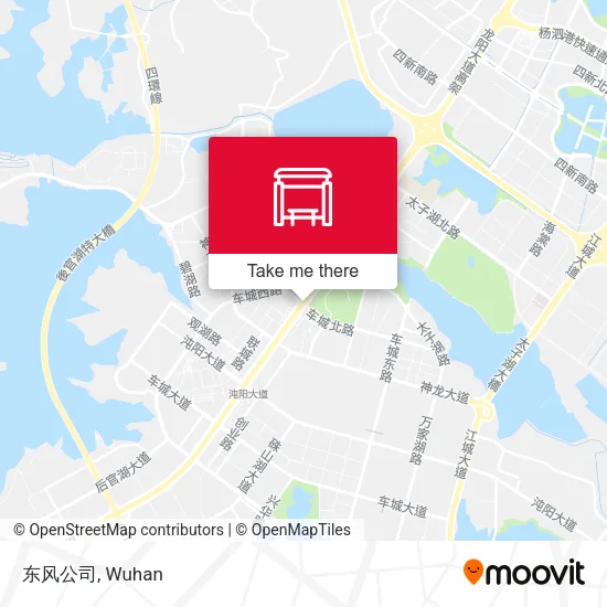 东风公司 map