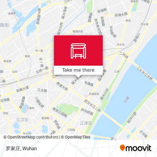 罗家庄 map