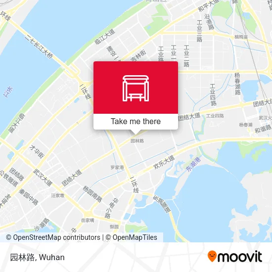 园林路 map