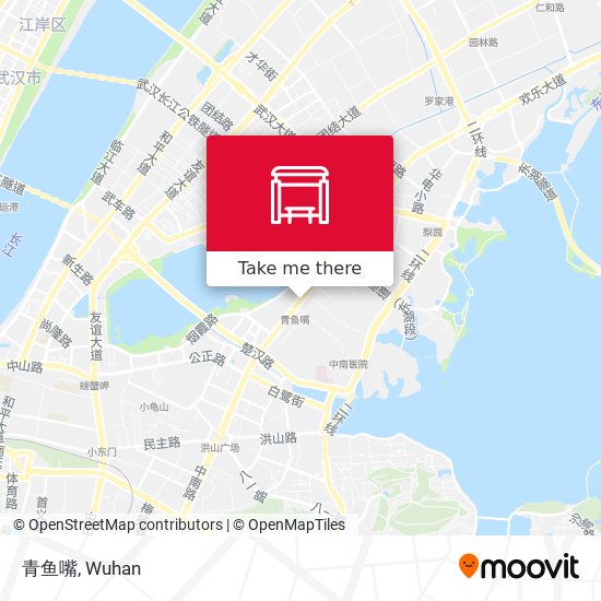 青鱼嘴 map