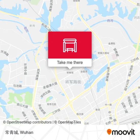 常青城 map