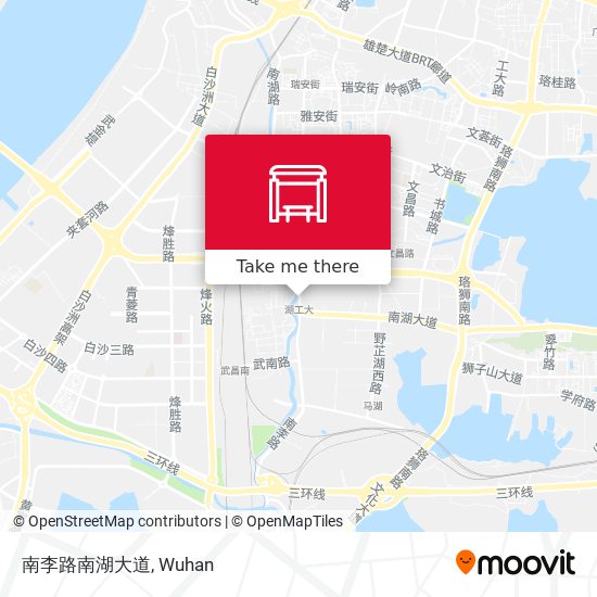 南李路南湖大道 map