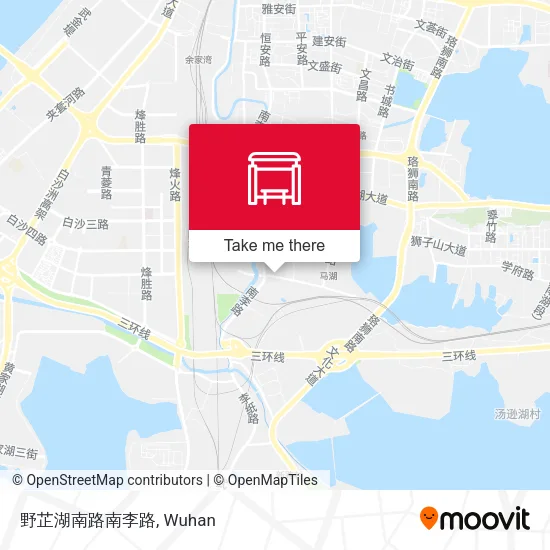 野芷湖南路南李路 map