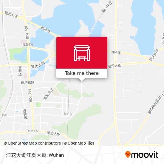 江花大道江夏大道 map