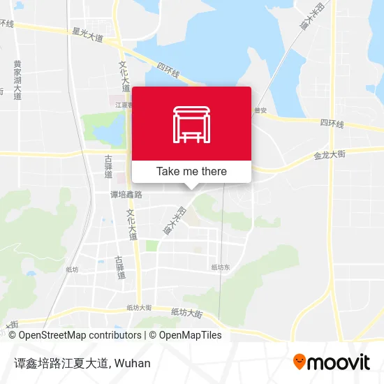 谭鑫培路江夏大道 map