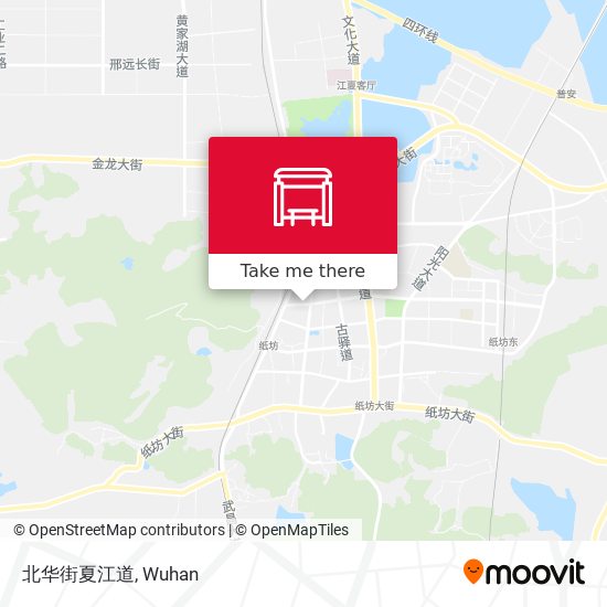 北华街夏江道 map