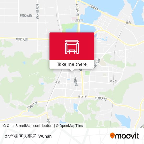 北华街区人事局 map
