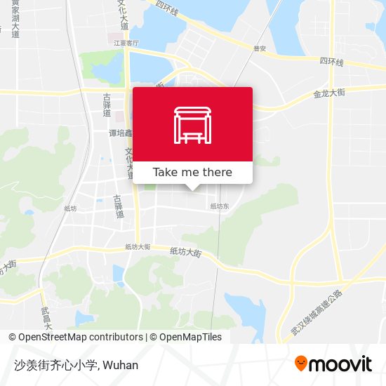 沙羡街齐心小学 map