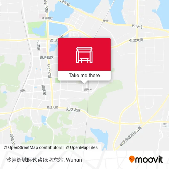沙羡街城际铁路纸坊东站 map