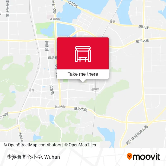 沙羡街齐心小学 map
