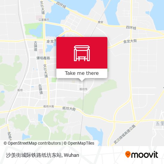 沙羡街城际铁路纸坊东站 map