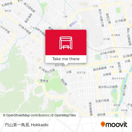 円山第一鳥居 map