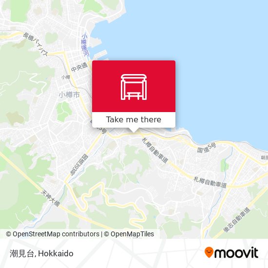 潮見台 map
