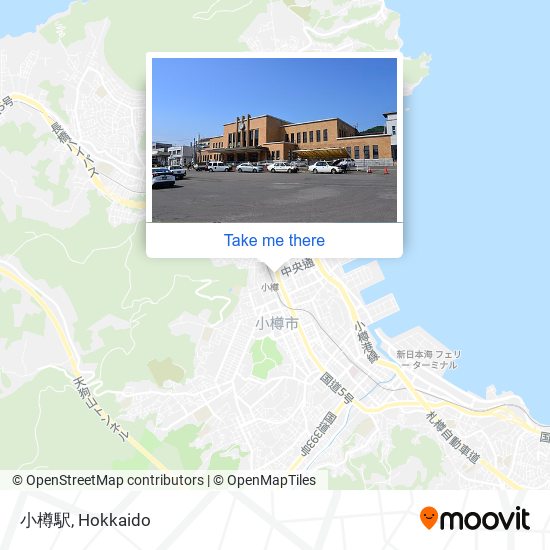 小樽駅 map