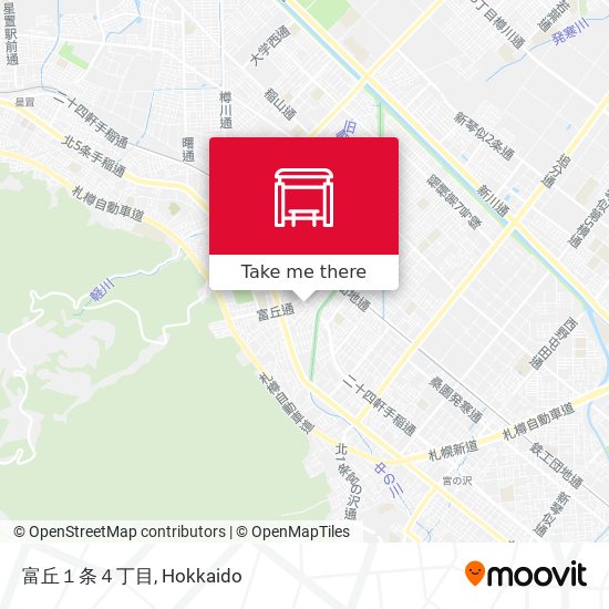 富丘１条４丁目 map