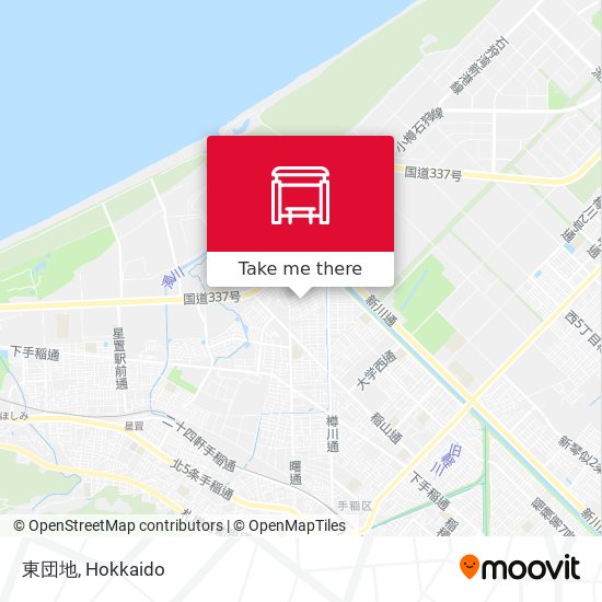 東団地 map
