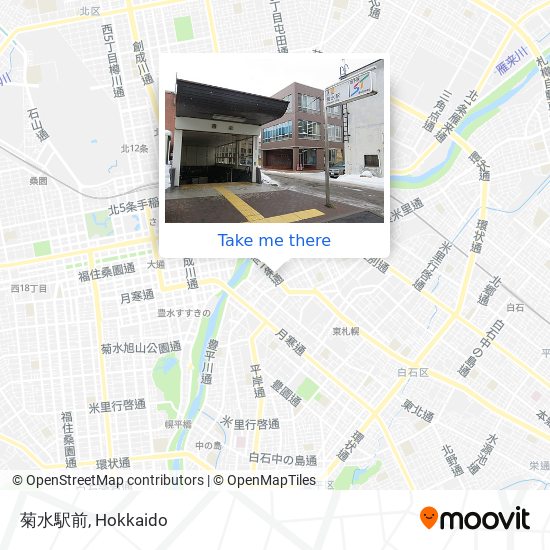 菊水駅前 map