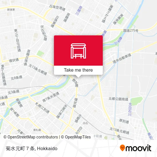 菊水元町７条 map