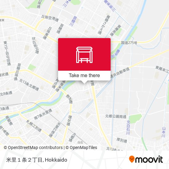 米里１条２丁目 map