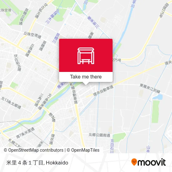 米里４条１丁目 map