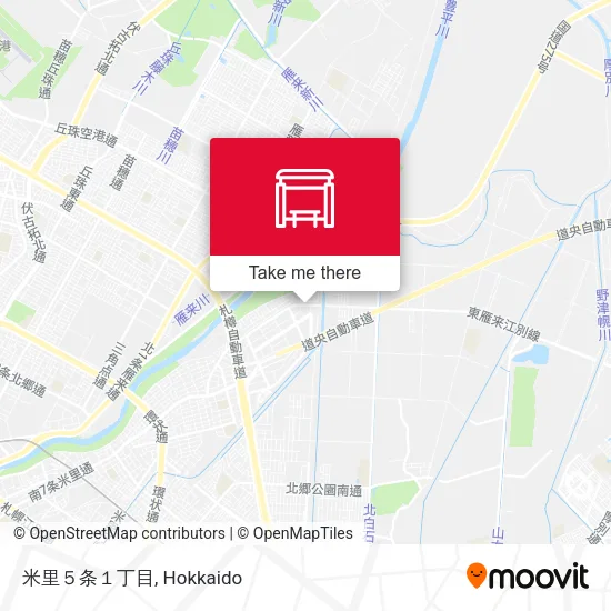 米里５条１丁目 map