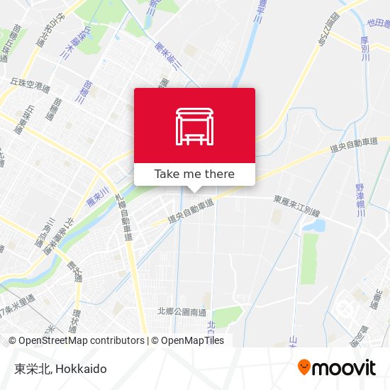 東栄北 map