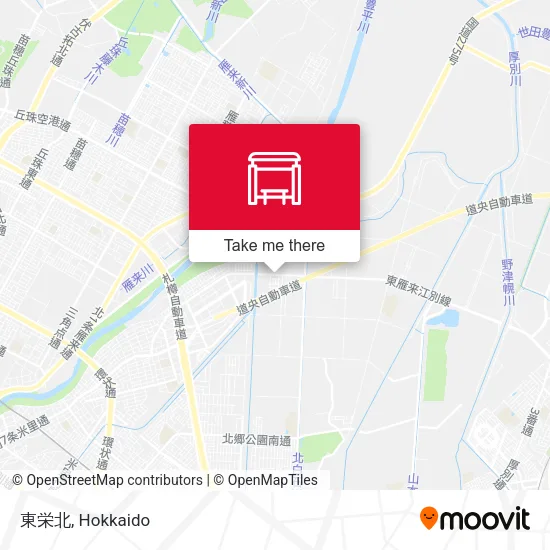 東栄北 map