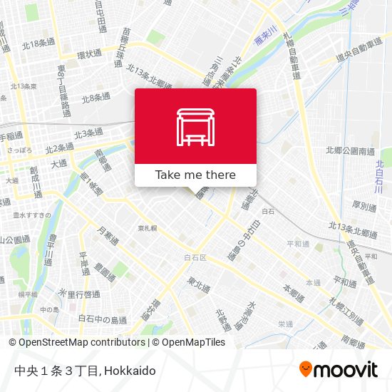 中央１条３丁目 map