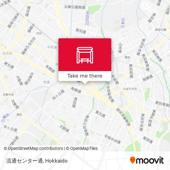 流通センター通 map