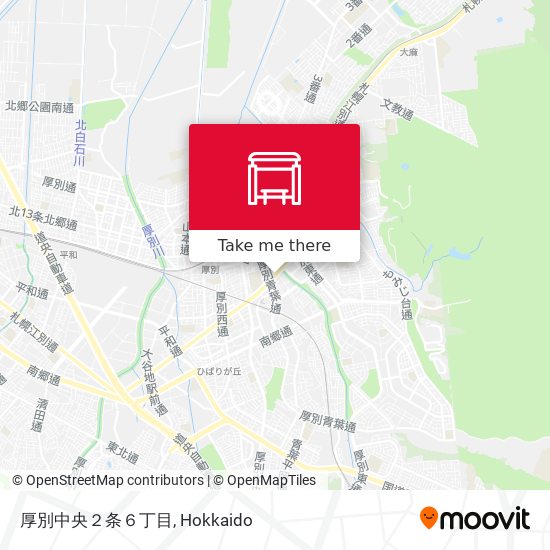 厚別中央２条６丁目 map
