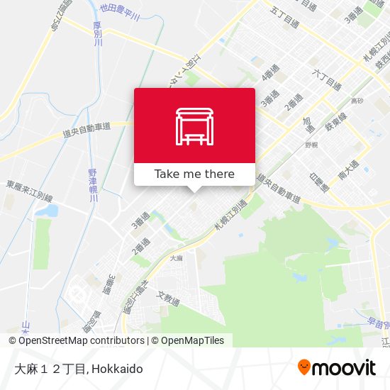 大麻１２丁目 map