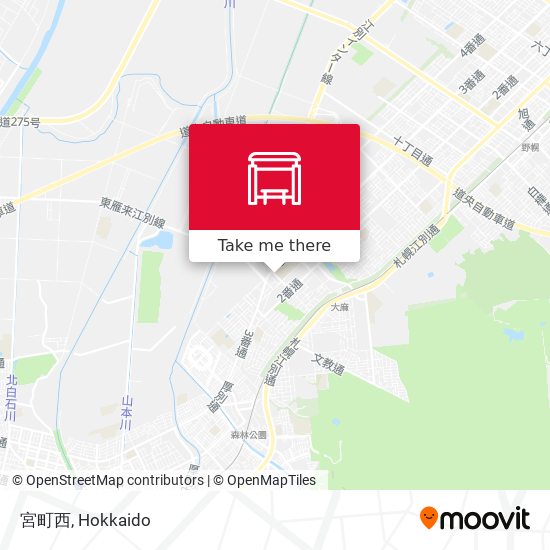 宮町西 map