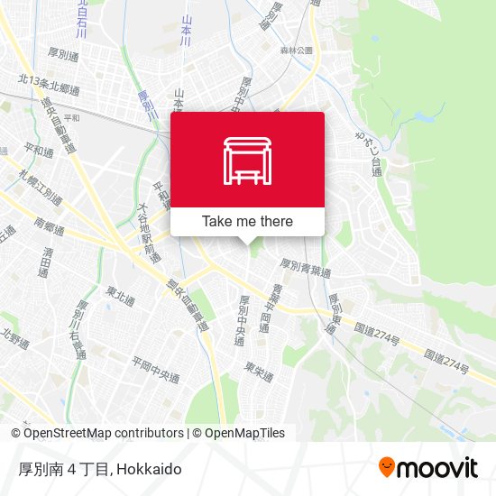 厚別南４丁目 map
