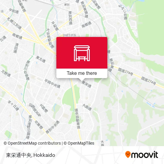東栄通中央 map