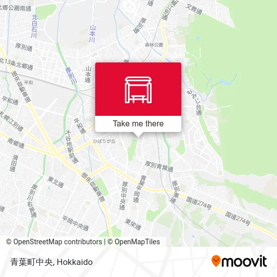 青葉町中央 map